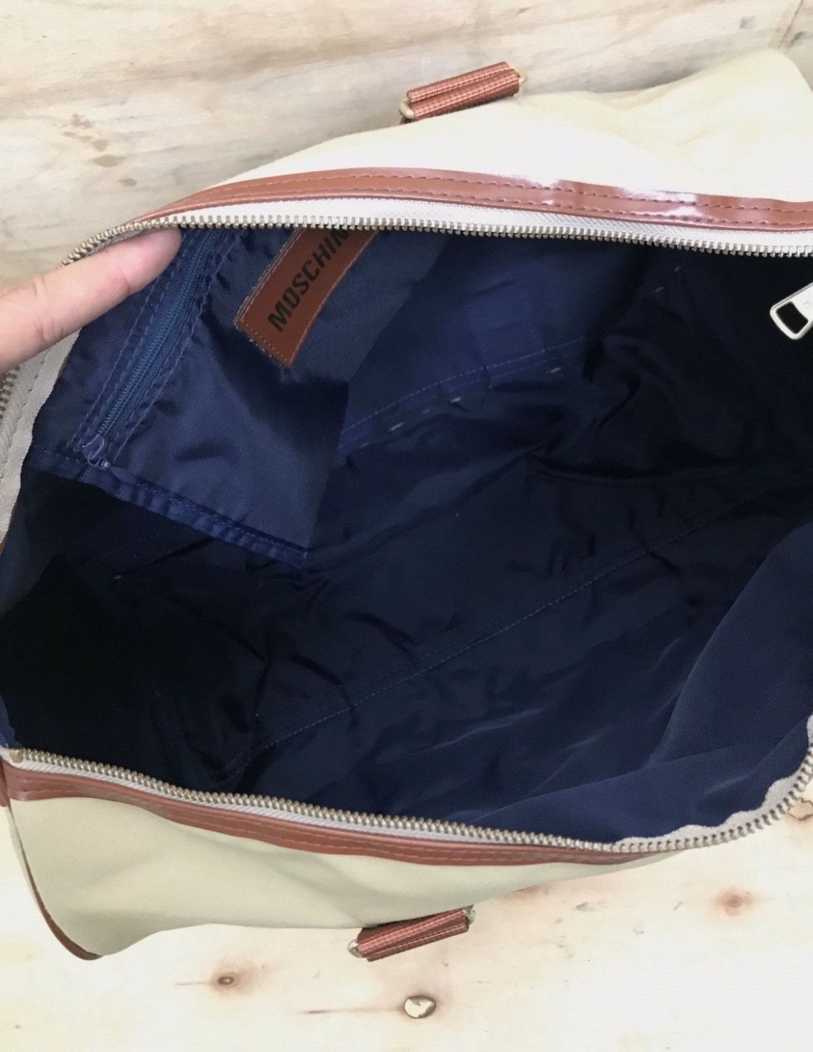 Moschino × Vintage MOSCHINO Japan Archive Duffle – Maruem Licensed Bold Logo Size ONE SIZE - 3 Thumbnail