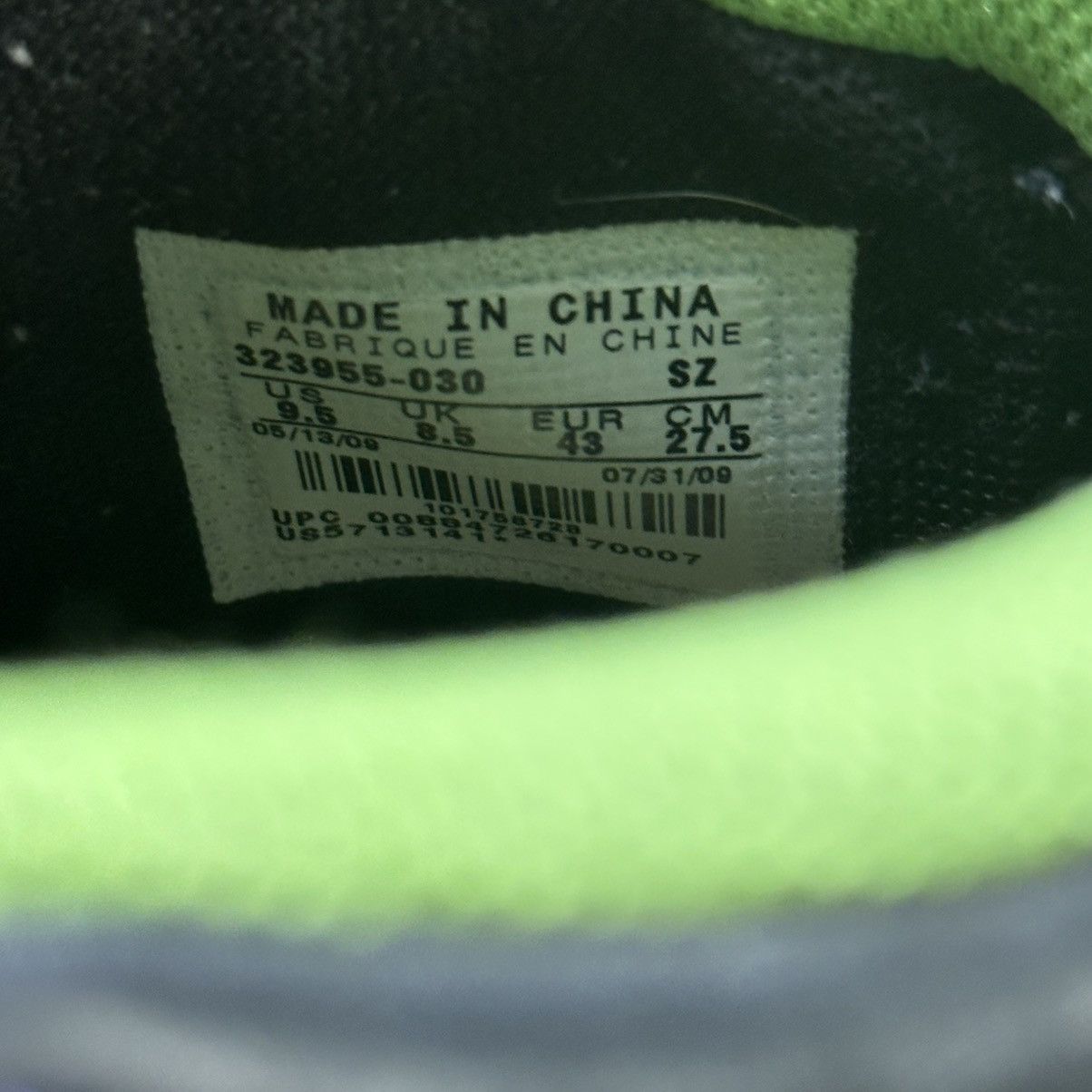 Nike × Vintage Nike Dunk Premium High Day Of The Dead Size 9.5 Size US 9.5 / EU 42-43 - 10 Thumbnail