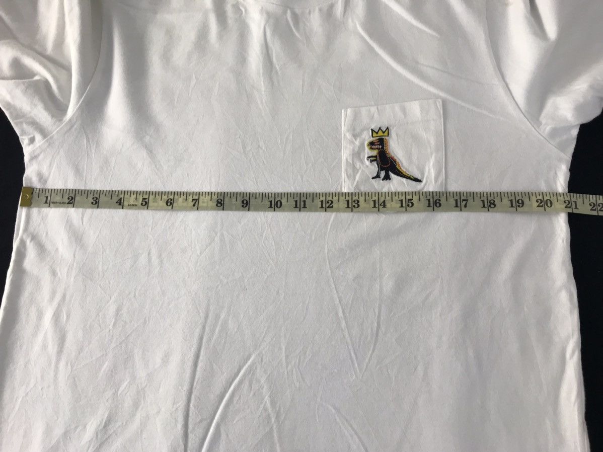Jean-Michel Basquiat Jean Michel Basquiat Dinosaur Single Pocket Pop Art Tee Size US L / EU 52-54 / 3 - 9 Thumbnail