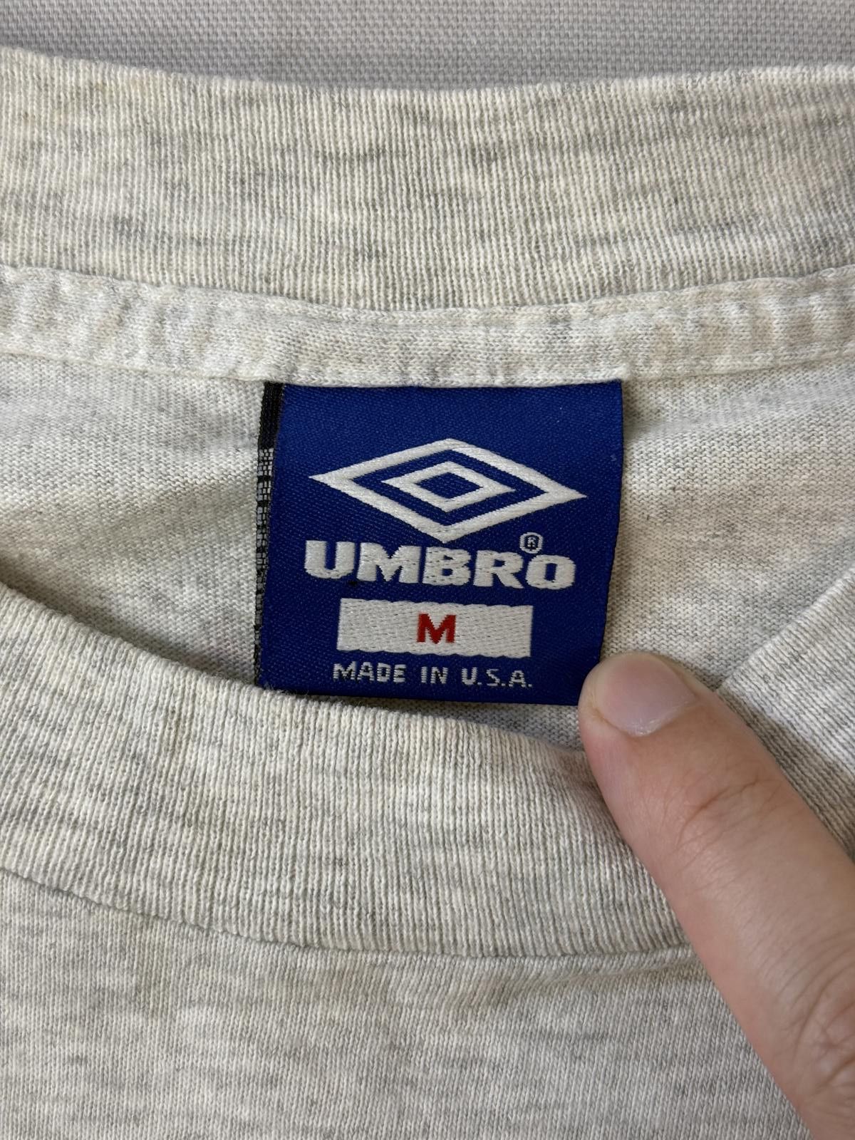 Umbro Umbro Soccer T-shirt Soccer Ball Crayon Art 90s Tee - M Size US M / EU 48-50 / 2 - 3 Thumbnail
