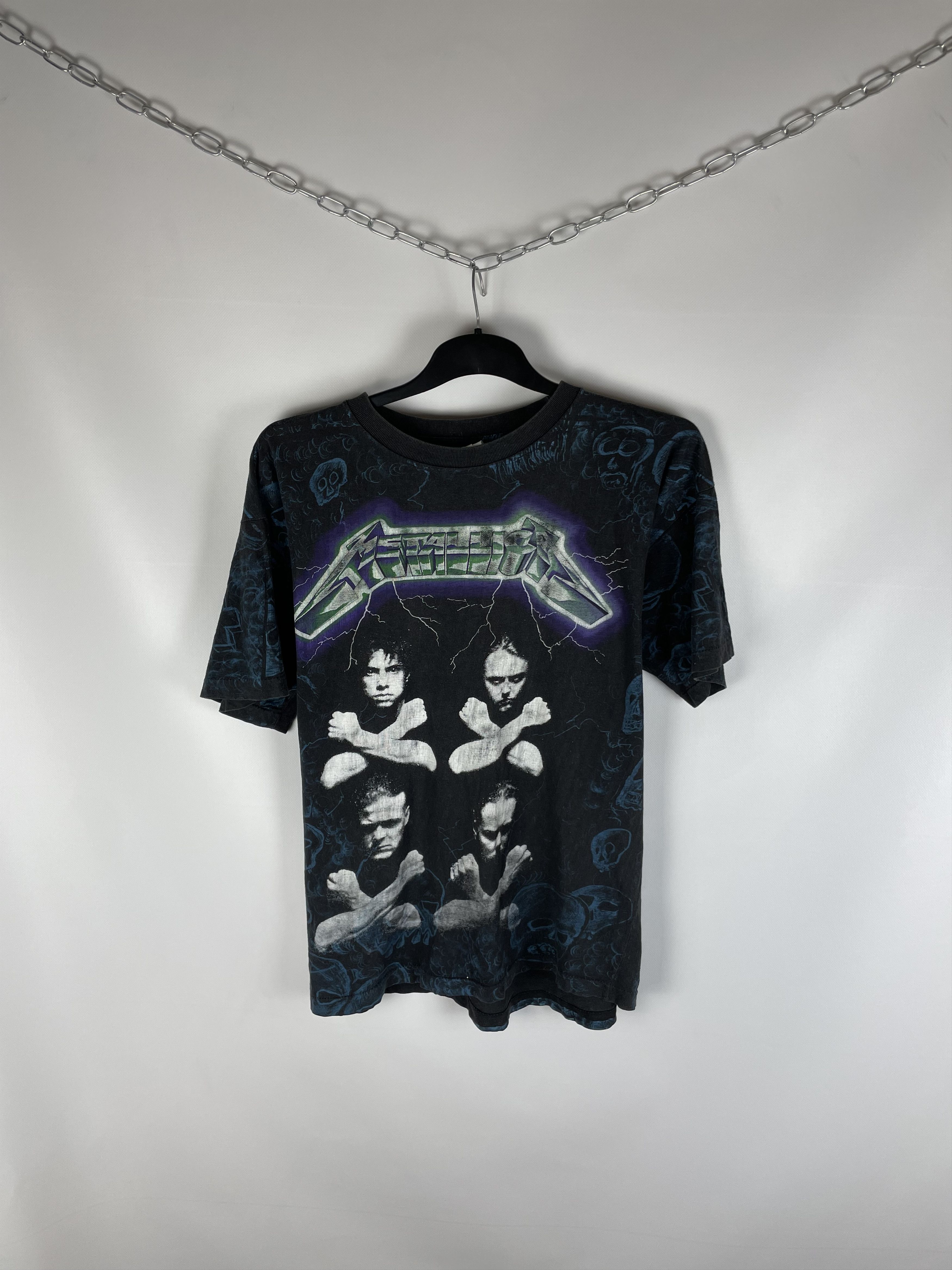 Band Tees × Metallica × Vintage 90s Travis Scott Metallica 