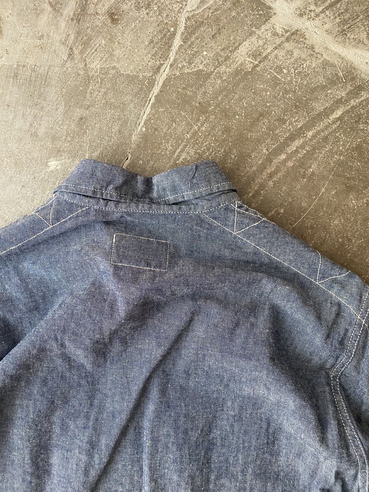 Engineered Garments Engineered Garments Pullover Chambray Shirt Kapital Comoli Size US S / EU 44-46 / 1 - 8 Thumbnail