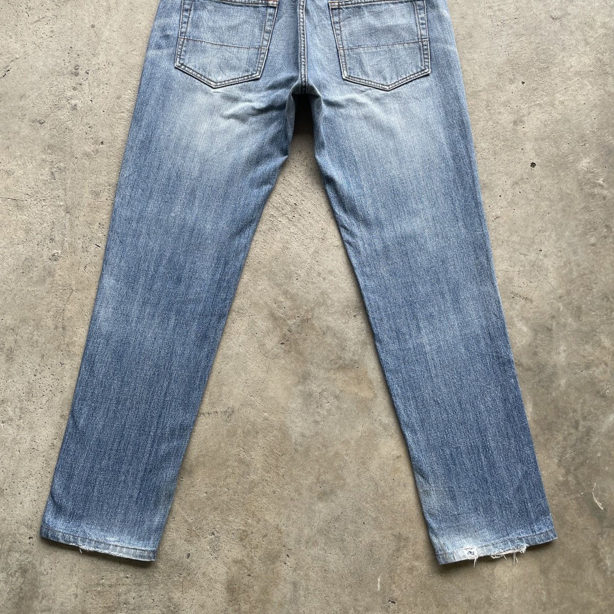 Japanese Brand × Jean W32💥 Vintage Japanese Brand Faded Wash Denim Jeans Pants Size US 32 / EU 48 - 9 Thumbnail