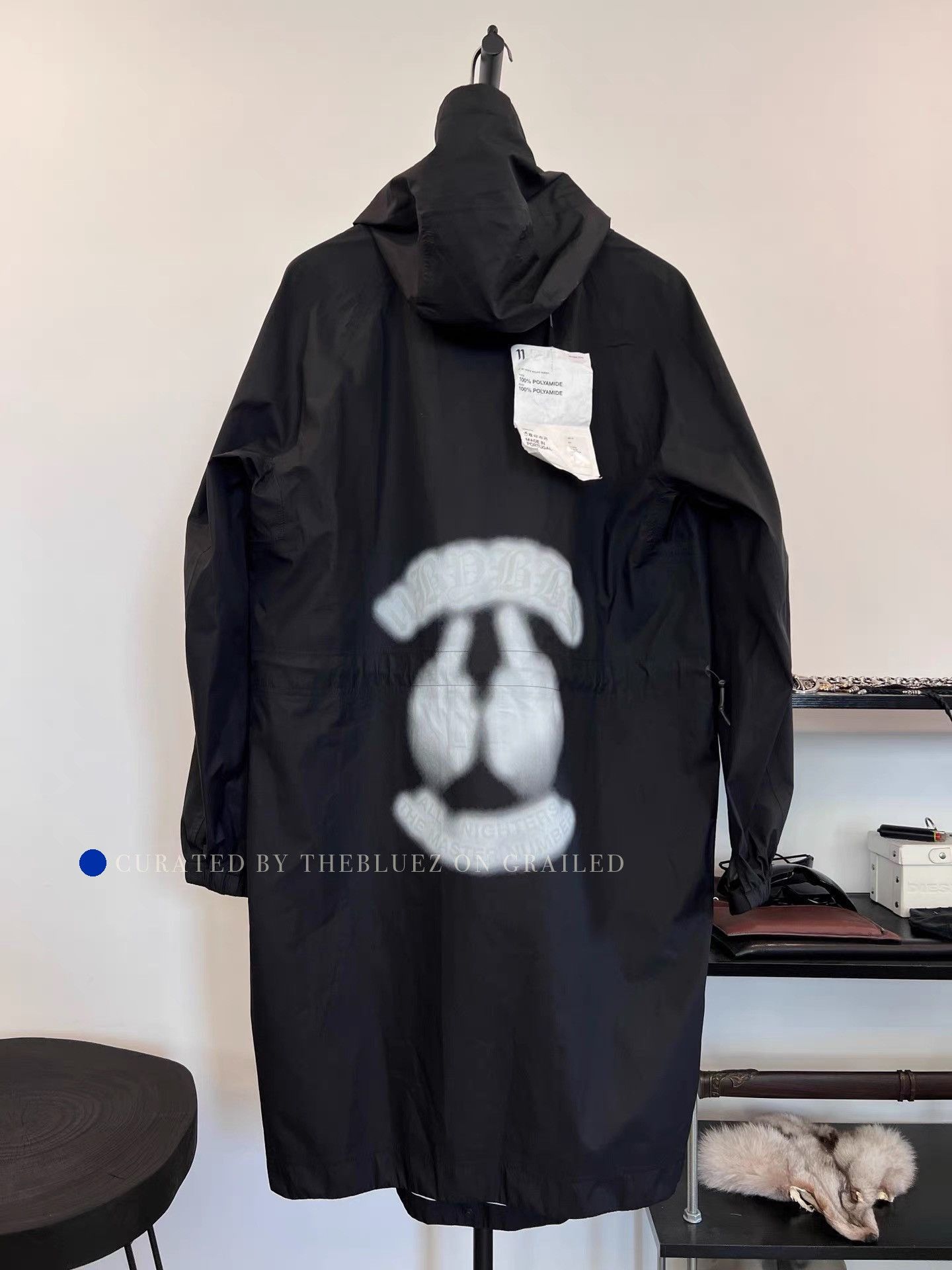 11 By Boris Bidjan Saberi Black Extended Pocket Coat Size US L / EU 52-54 / 3 - 1 Thumbnail