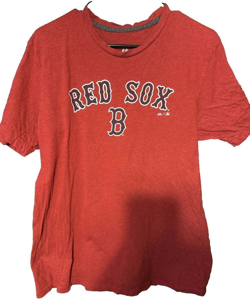 Majestic Boston Red Sox Majestic Short Sleeve Tee Men's L Red MLB Size US L / EU 52-54 / 3 - 1 Thumbnail