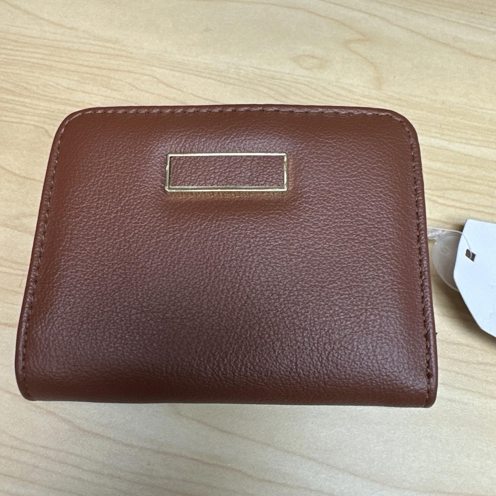 Other Time And Tru Brown faux Leather Twofold Wallet New Size ONE SIZE - 1 Thumbnail