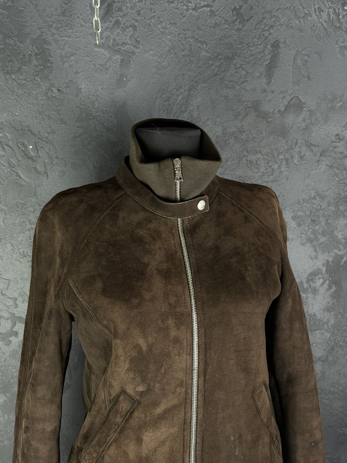 Prada 2000s Prada Brown Shearling Leather Jacket Women's Size L / US 10 / IT 46 - 3 Thumbnail