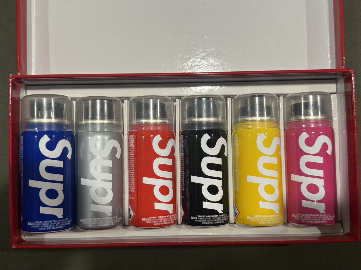 Supreme SUPREME X MONTANA MINI SPRAY CANS SS21 Size ONE SIZE - 2 Thumbnail