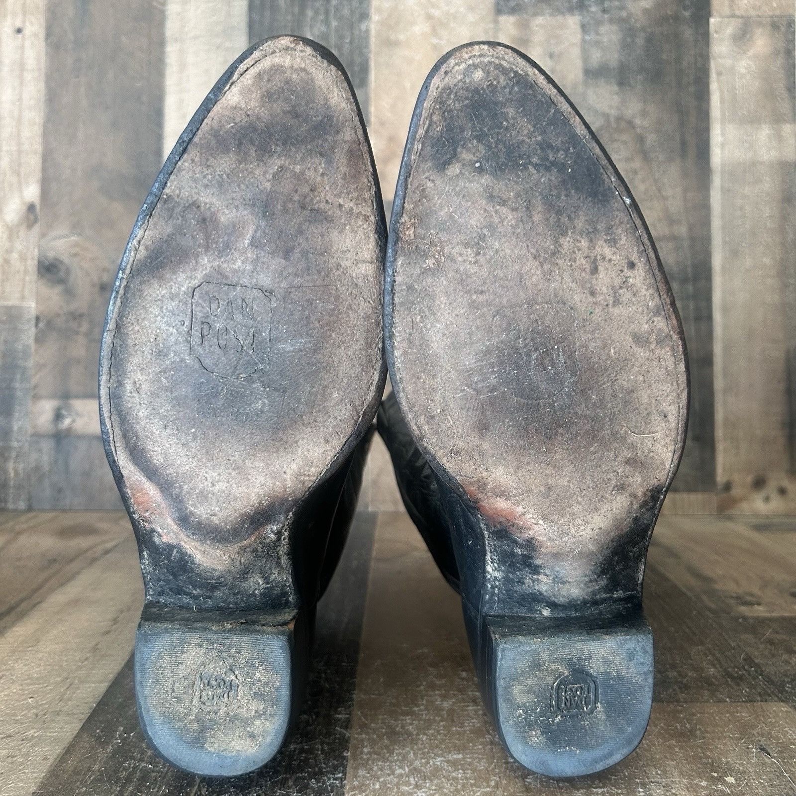 Dan Post Dan Post 2110 R Black Extra Wide Cowboy Boots Mens 12 EW Size US 12 / EU 45 - 5 Thumbnail