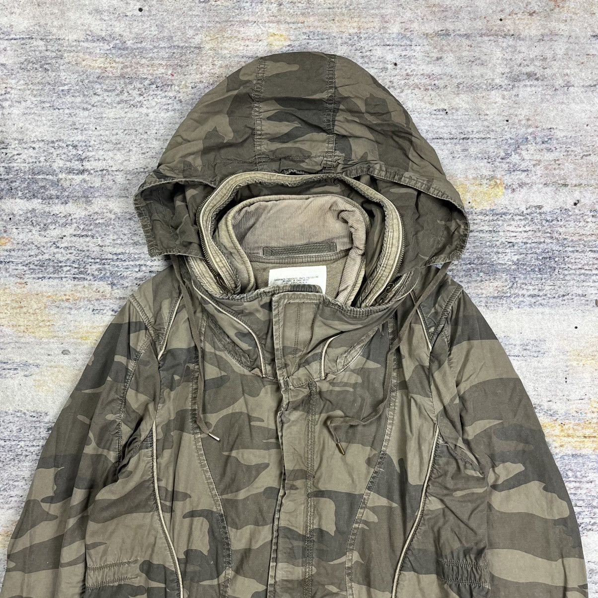 GOA Goa camouflage bono jacket double zipper lgb vkei style Size US M / EU 48-50 / 2 - 5 Thumbnail
