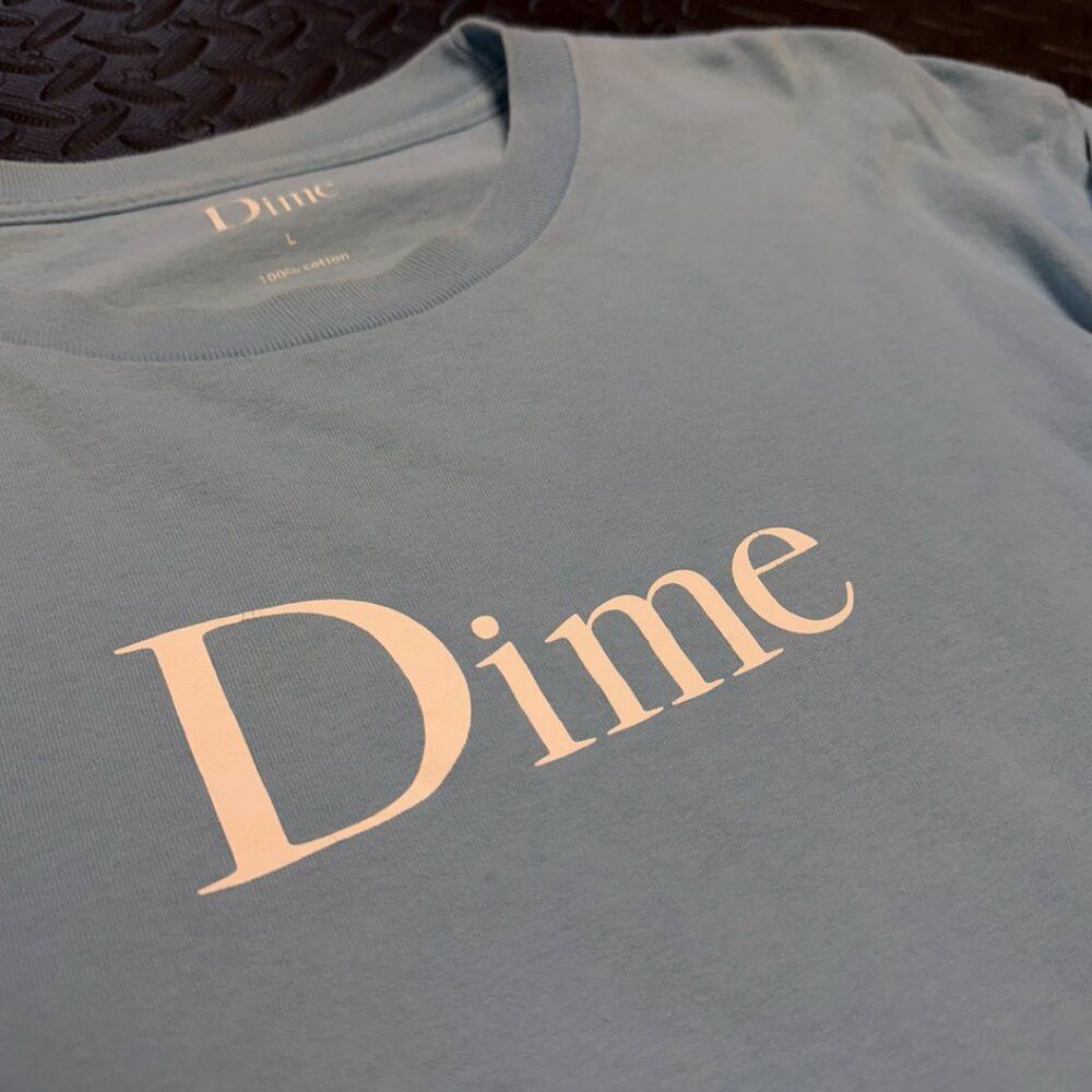 Dime DIME Blue longsleeve t-shirt Size US L / EU 52-54 / 3 - 1 Thumbnail