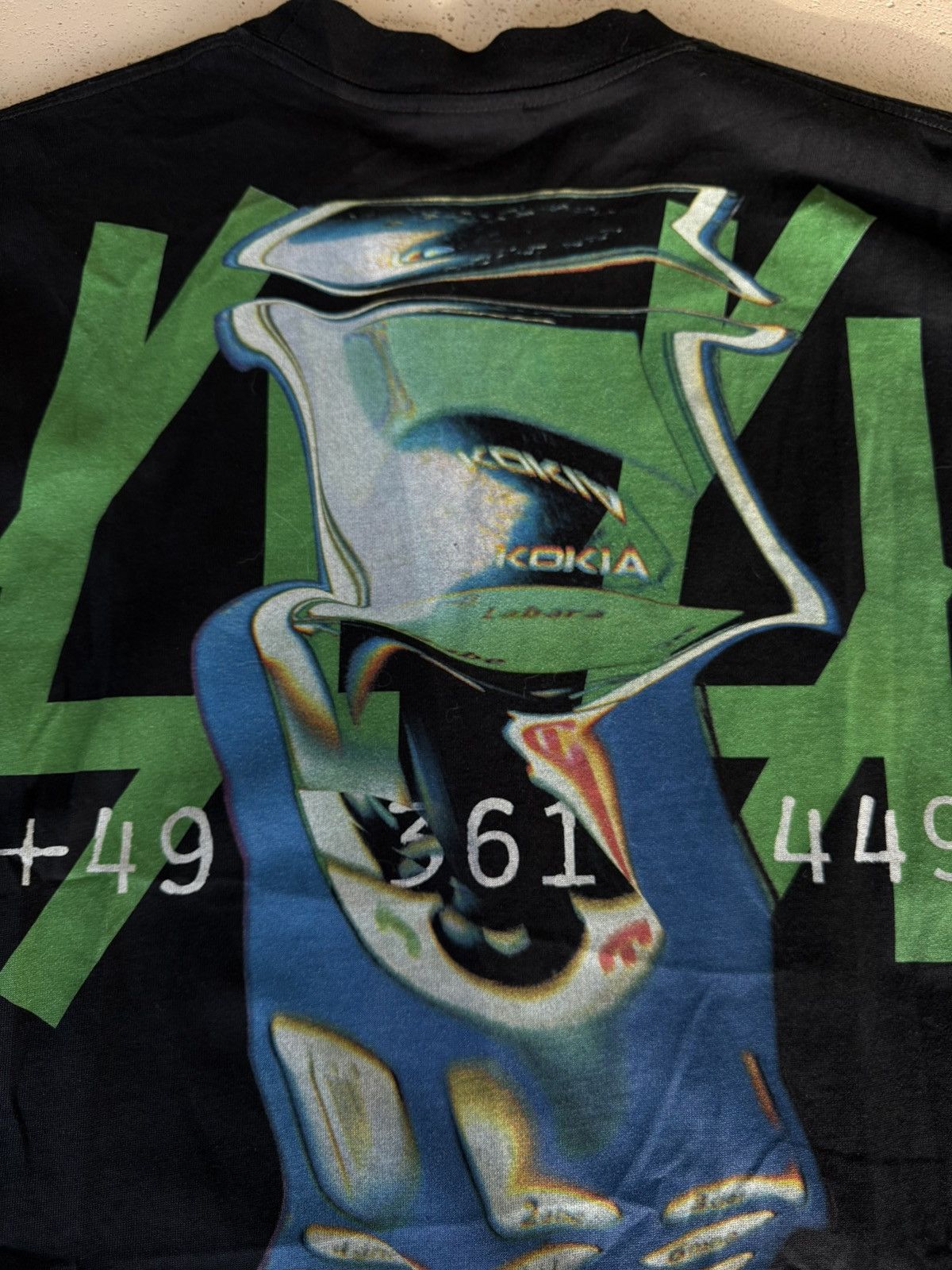 44 LABEL GROUP 44 LABEL GROUP CALL MY AGENT SHIRT NOKIA ON BACK - XL - RARE Size US XL / EU 56 / 4 - 8 Thumbnail