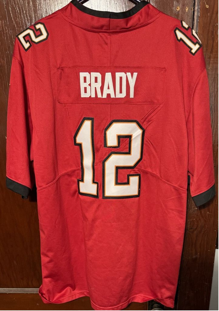 Nike Tampa Bay Buccaneers Tom Brady Jersey Men Sz XL Red Vintage Size US XL / EU 56 / 4 - 2 Thumbnail