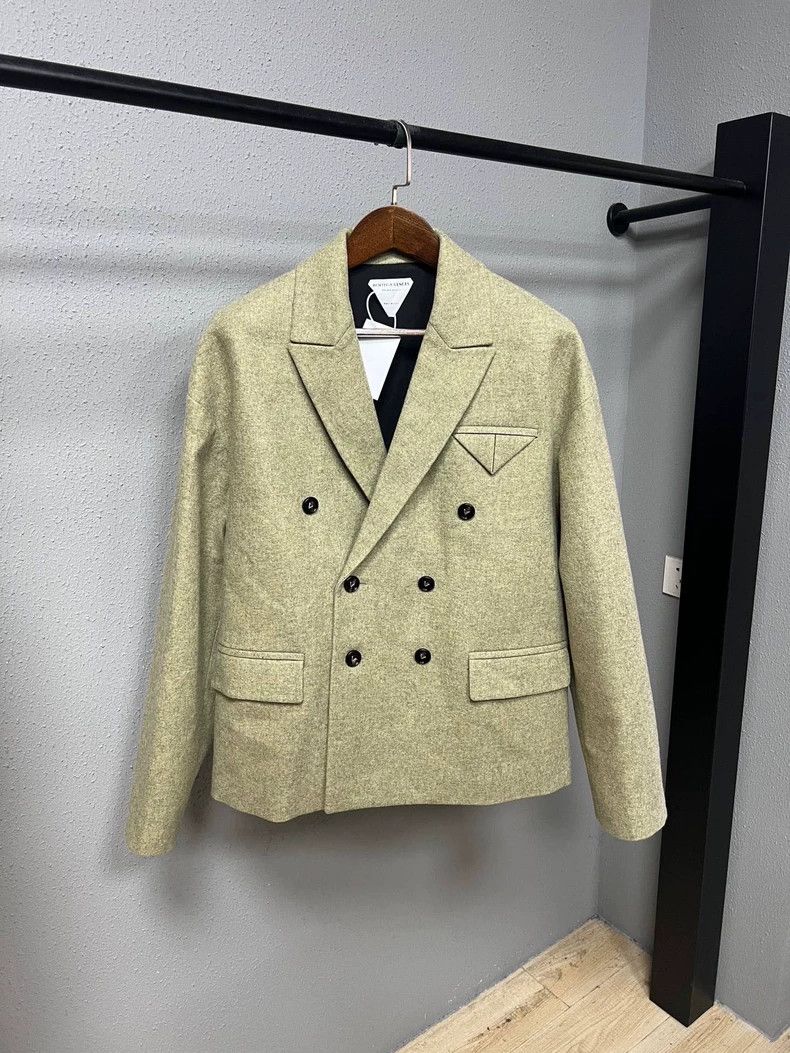 Bottega Veneta Bottega Veneta Wool Suit Jacket-yf Size US M / EU 48-50 / 2 - 1 Thumbnail