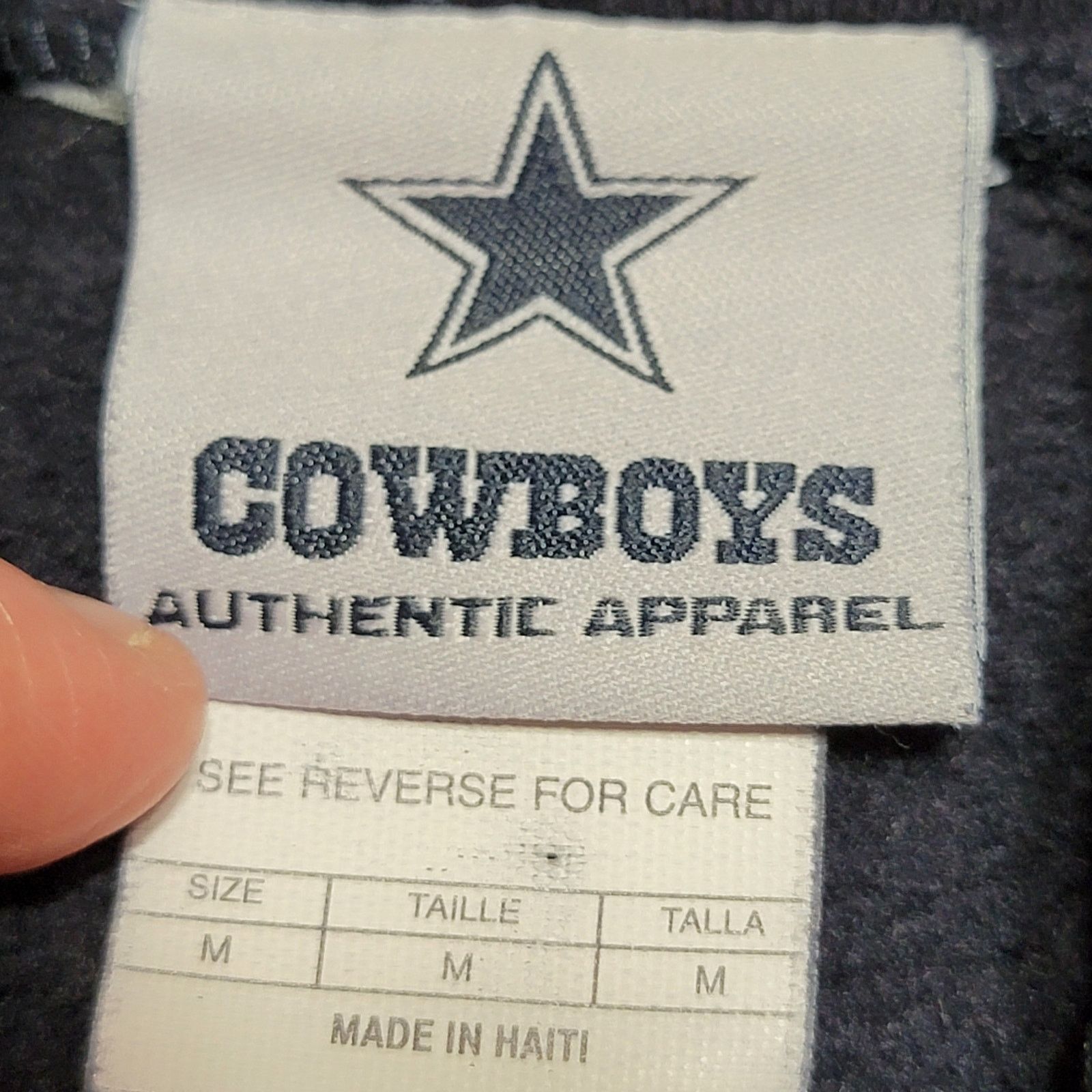 Other Cowboys Team Apparel LS Full Zip Hoodie "Cowboys Dallas"-Med Size M / US 6-8 / IT 42-44 - 4 Thumbnail