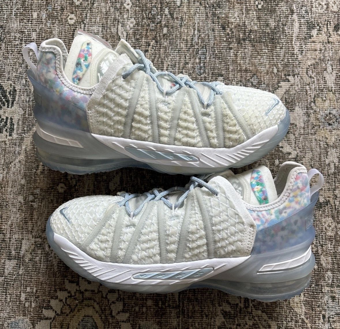 Lebron 18 Blue Tint Nike Men's Lebron XVIII Blue Tint Basketball