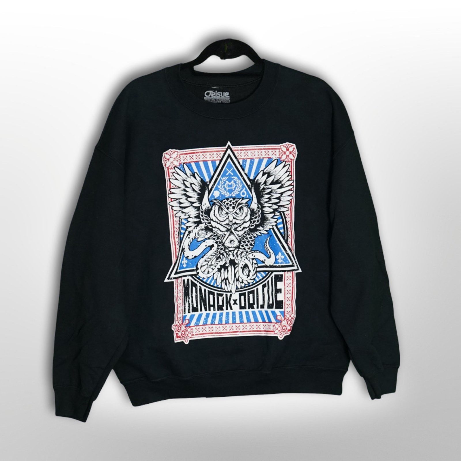 Orisue x Monark Crewneck Sweatshirt - Large NWOT