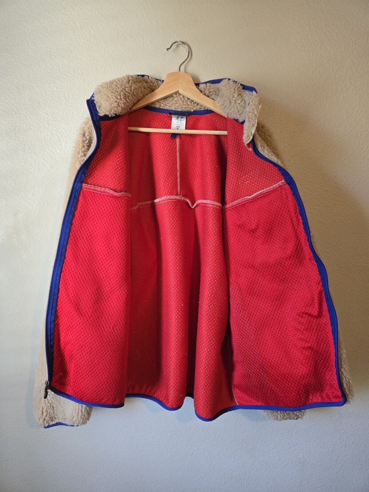 Patagonia Vintage Patagonia Retro X Oatmeal Deep Pile Jacket XL Size US XL / EU 56 / 4 - 6 Thumbnail