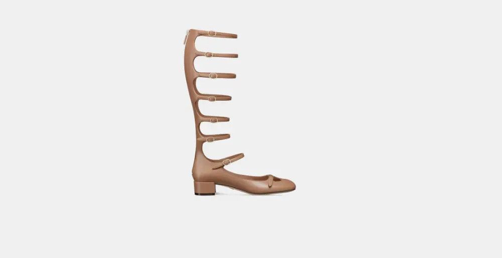 image of Dior O1Bcso1Str0524 Boots In Camel, Women's (Size 8)
