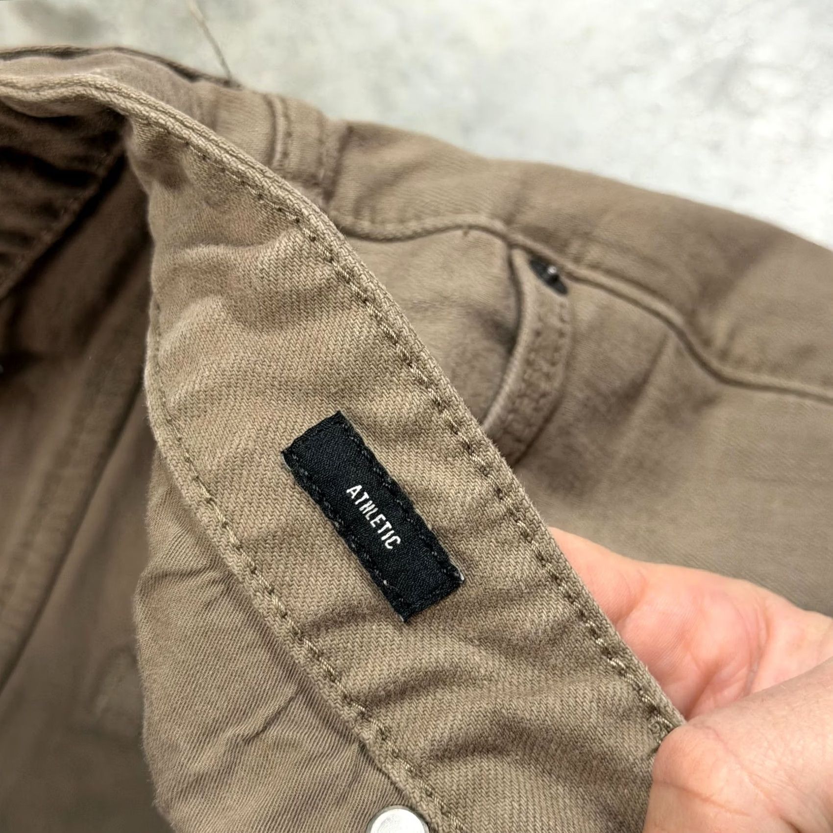 Bonobos Bonobos Jeans Mens 33x31 Brown Athletic Fit Straight Leg Stretch Denim Pants Size US 33 - 3 Thumbnail
