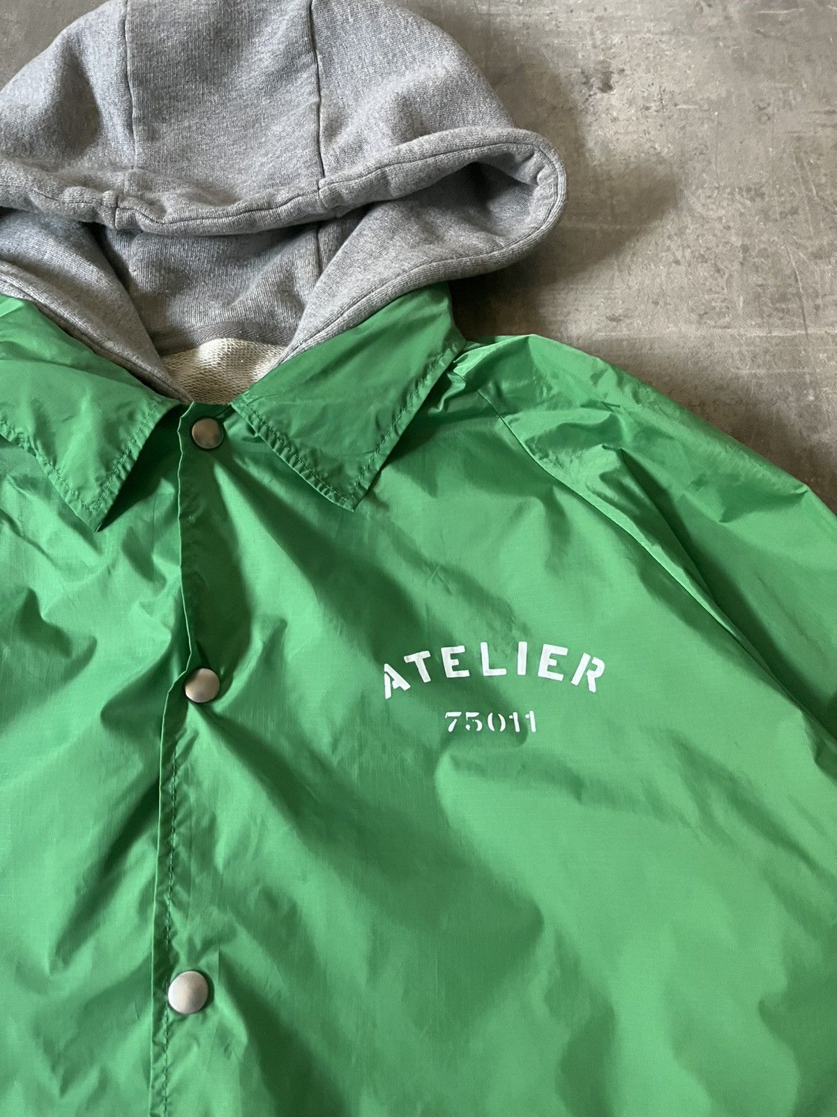 Maison Margiela Maison Margiela S/S 18 Atelier hoodie jacket 2 in 1 green Size US M / EU 48-50 / 2 - 5 Thumbnail