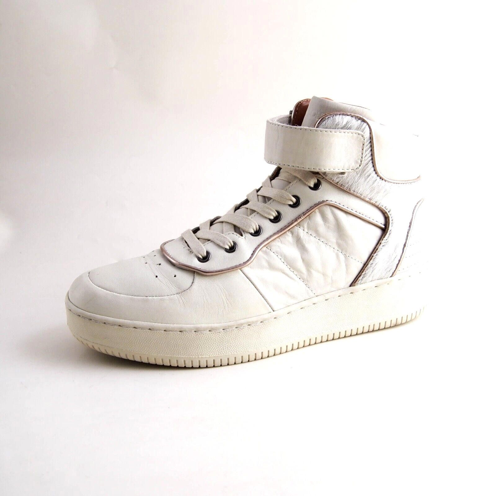 Designer Crime London Sneakers Ivory Leather Womens US 8.5 EU 39 Size US 8.5 / IT 38.5 - 1 Thumbnail