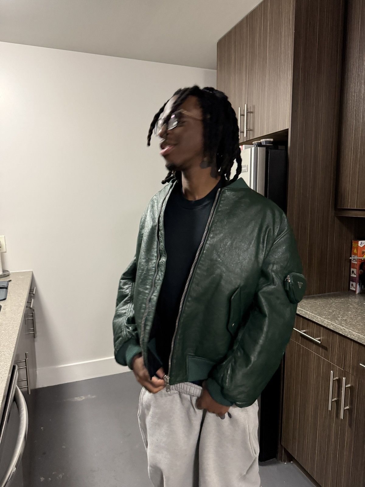 Prada × Raf Simons Prada x RAF Simon Bomber Jacket | Grailed