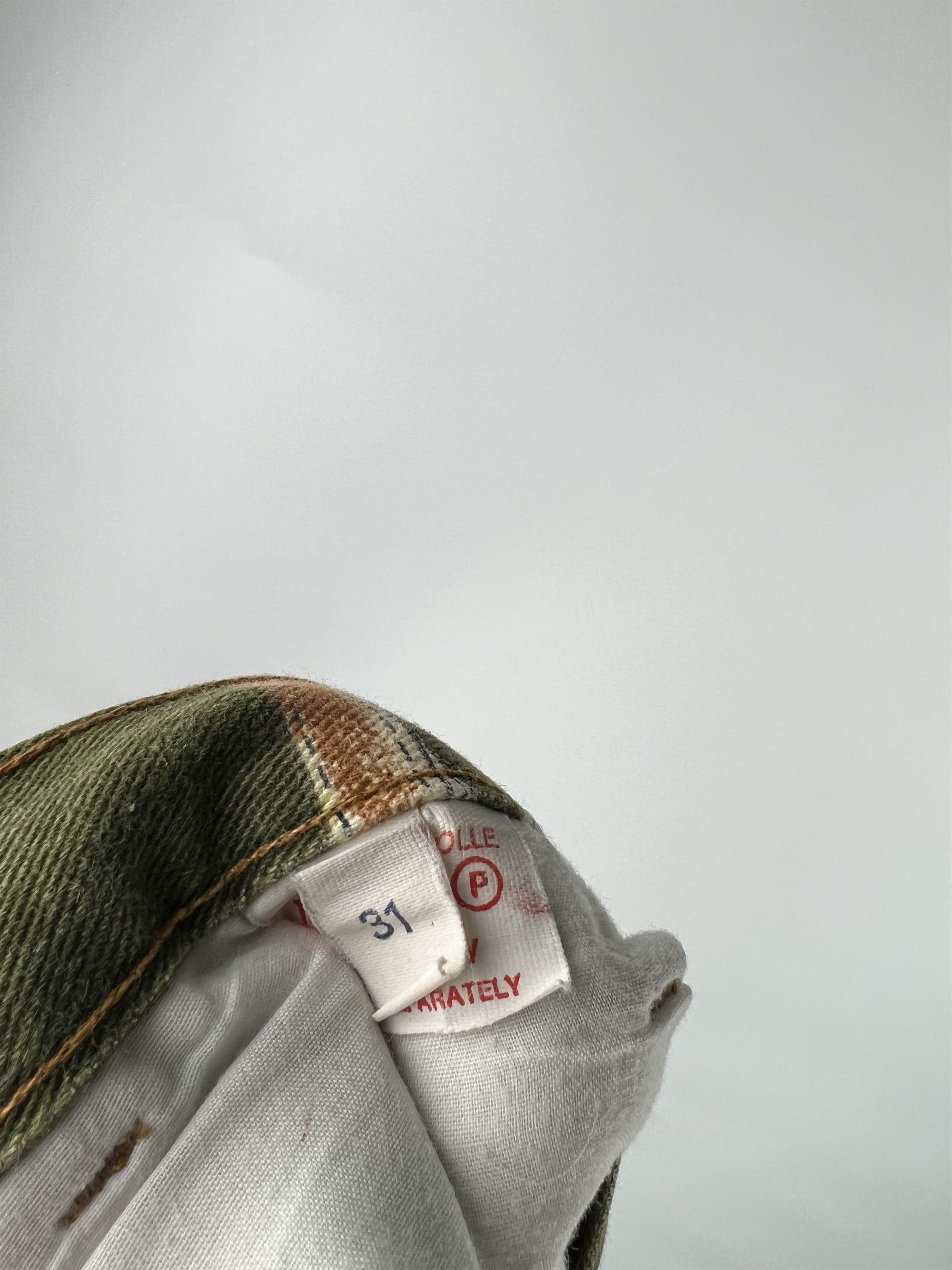Vintage Parosh Rare Vintage Printed Jeans Size 31 Made in Italy Size 25" / US 0 / IT 36 - 8 Thumbnail