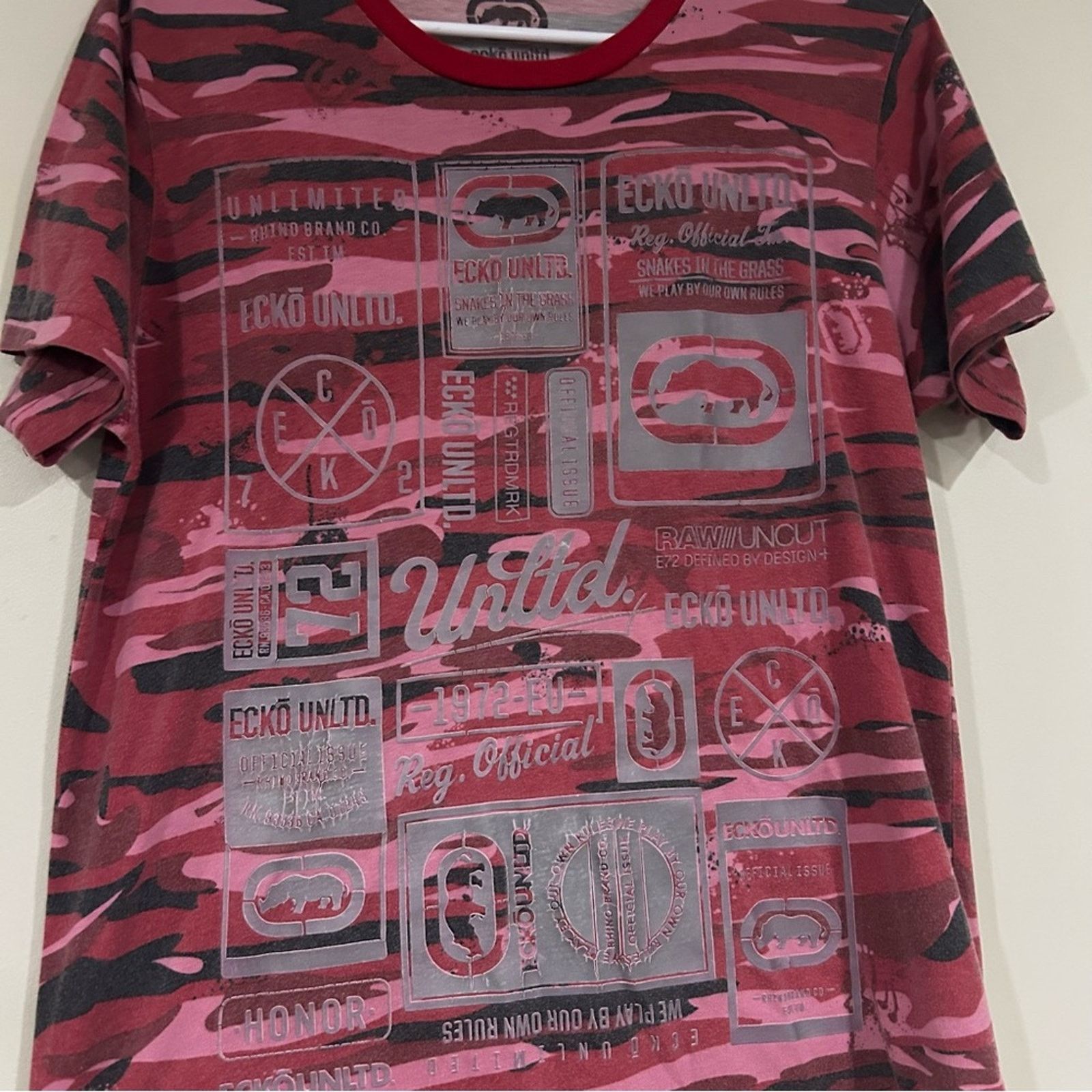 Ecko Unltd. Y2K Ecko Unltd. Camo Shirt Size US M / EU 48-50 / 2 - 2 Thumbnail