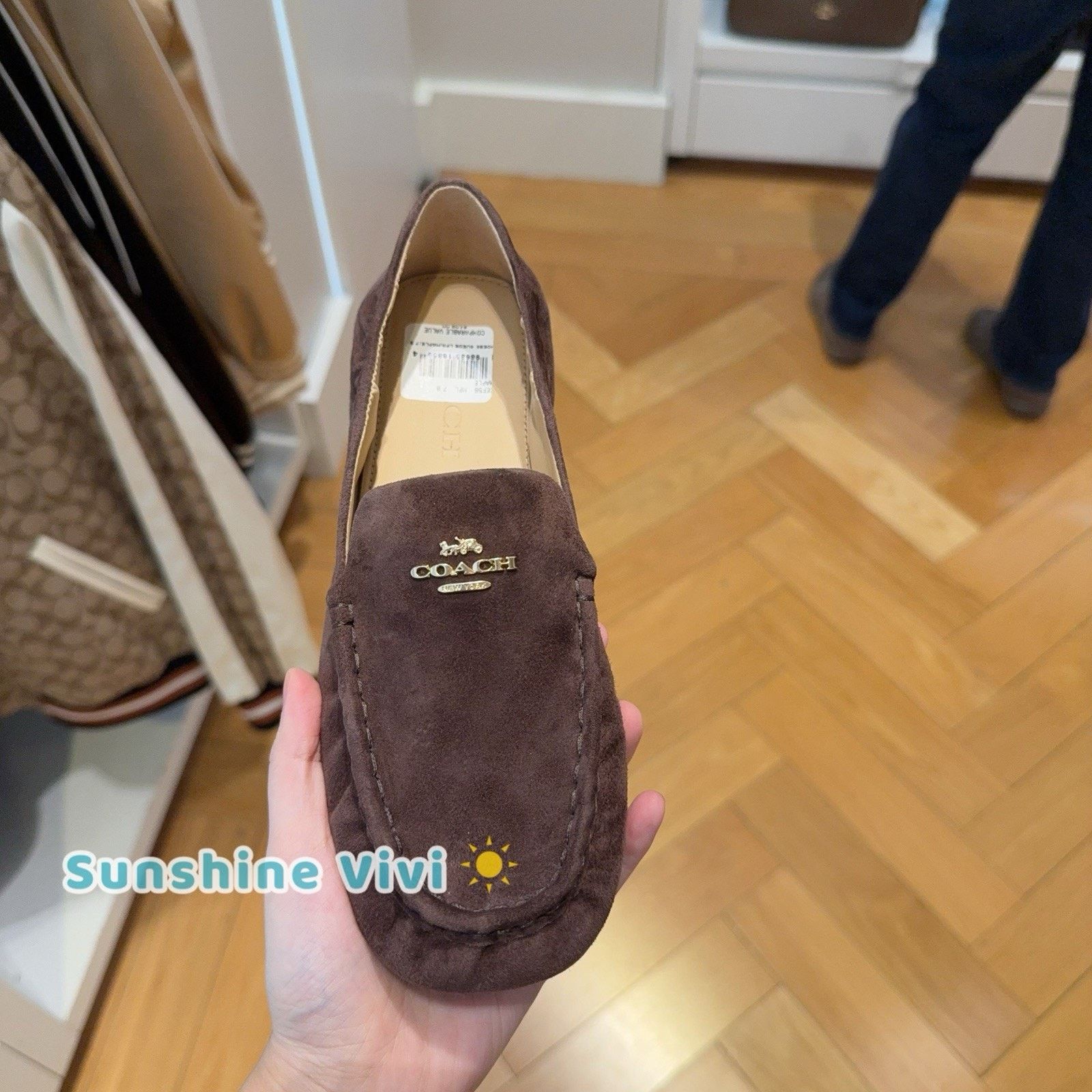 Coach NEW In Box COACH Woman Phoebe Soft Loafer Maple us 7 CEF56 Size US 7 / IT 37 - 1 Thumbnail