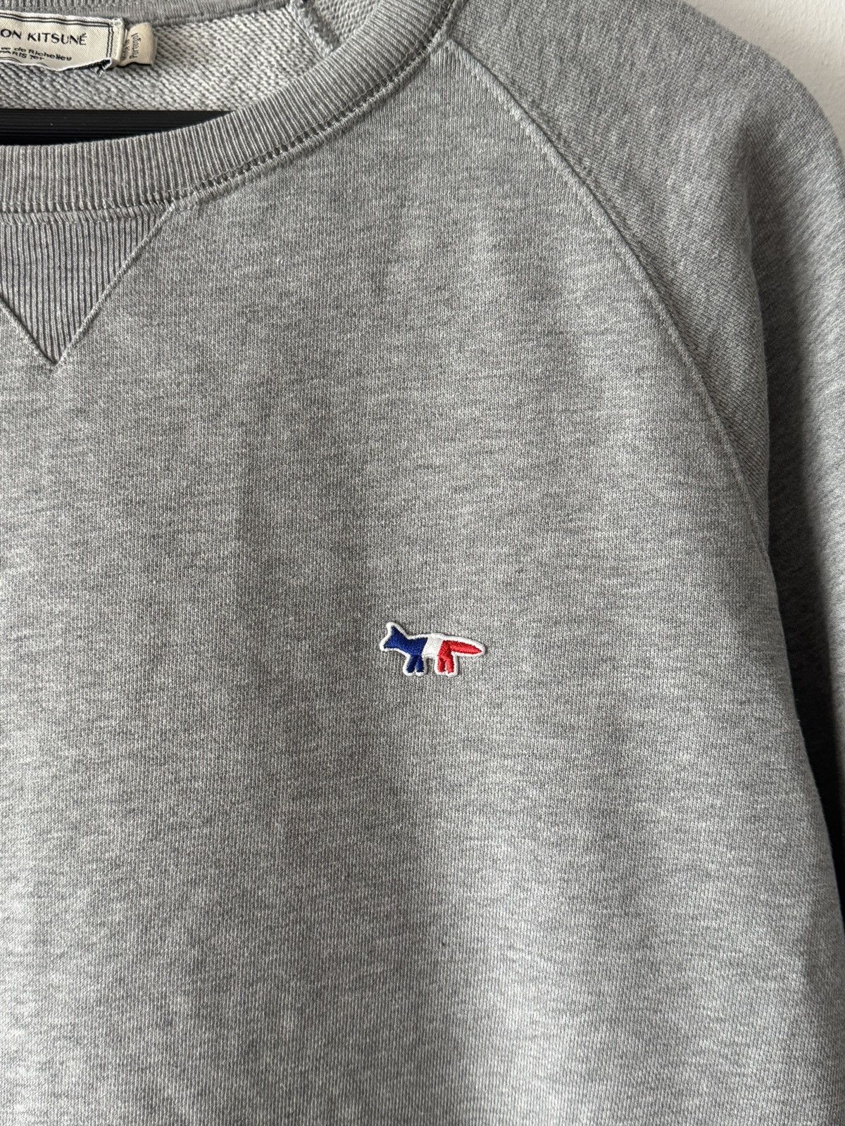 Maison Kitsune 🔥 Maison Kitsune Grey Cotton Sweatshirt Size US M / EU 48-50 / 2 - 3 Thumbnail