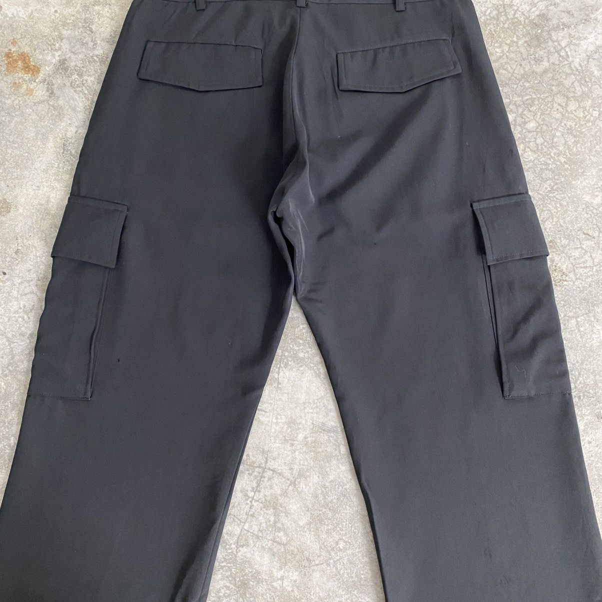 Yohji Yamamoto SS08 Runway Y’s Yohji Yamamoto Wool Gabardine Cargo Pants Size US 32 / EU 48 - 16 Thumbnail