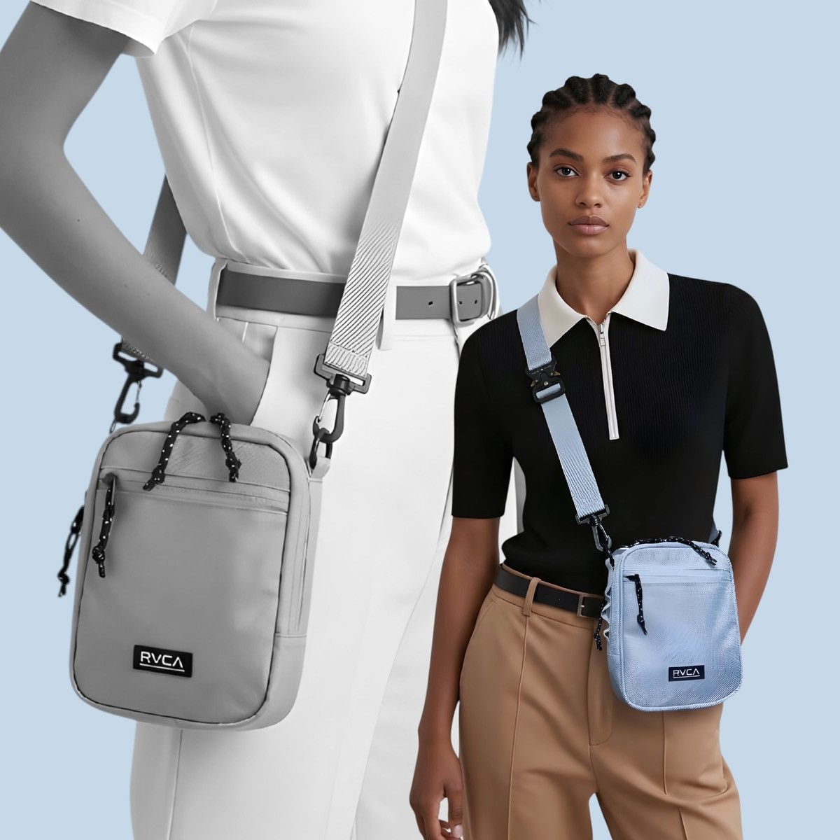 RVCA RVCA Unisex Mission Crossbody Long Strap Small Travel Bag Size ONE SIZE - 3 Thumbnail