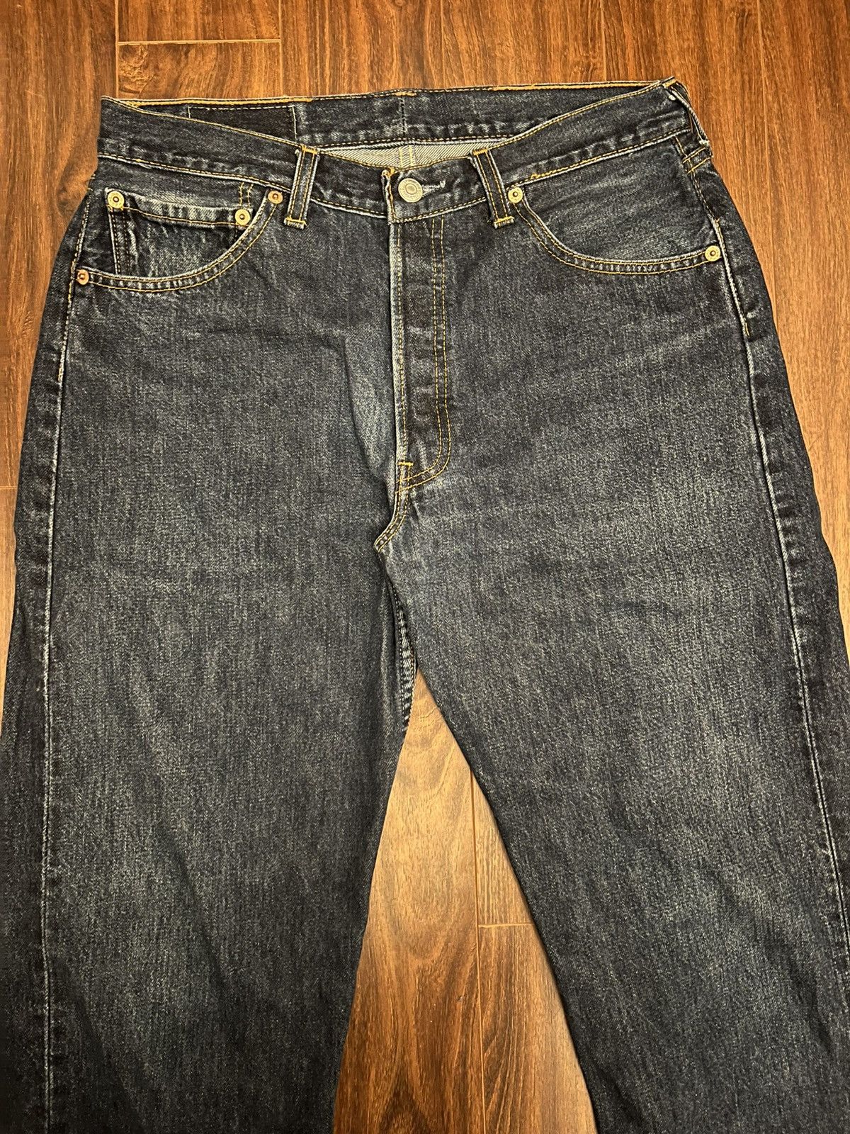 Levi's Vintage 90s Levi’s 501 Denim Jeans Size US 30 / EU 46 - 3 Thumbnail