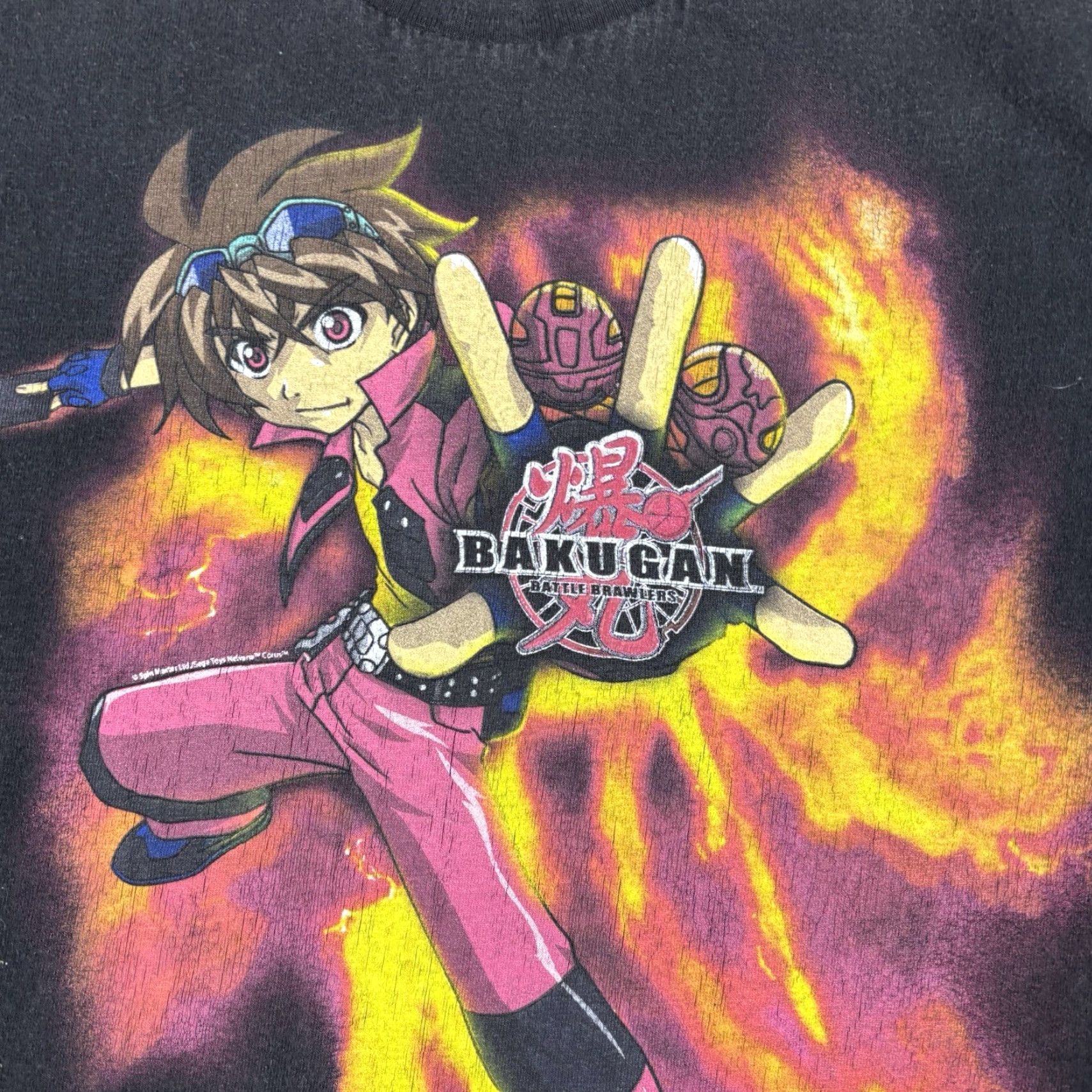 Vintage VINTAGE Bakugan T-Shirt Anime Graphic Print Crew Neck Black Adult Small Mens Shirt Size US S / EU 44-46 / 1 - 3 Thumbnail