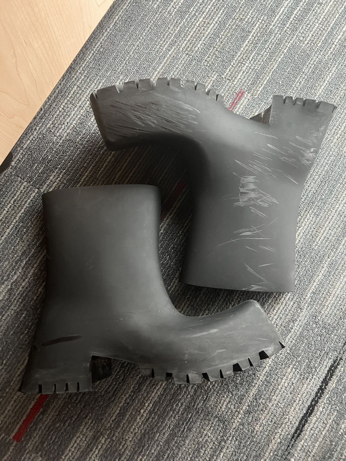 image of Balenciaga Trooper Boot in Black, Men's (Size 9)