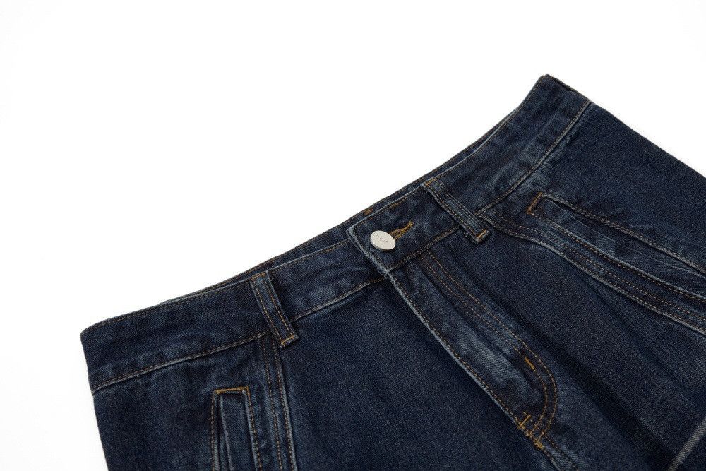Jean Punk Washed Men's Distressed Loose-fitting Jeans Size US 32 / EU 48 - 3 Thumbnail