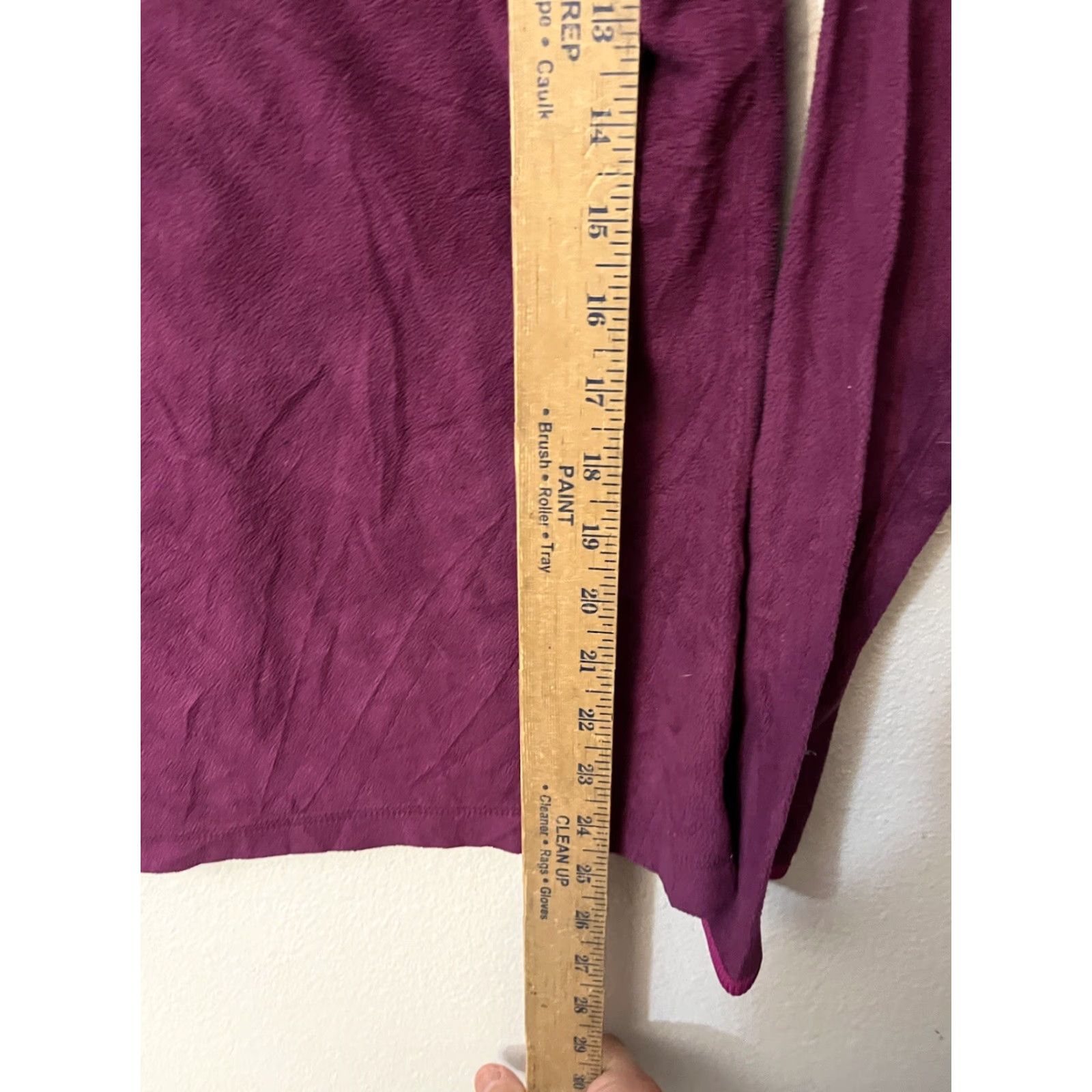 Vintage Columbia women’s shirt long sleeve Purple cowl neck size Medium Size M / US 6-8 / IT 42-44 - 4 Thumbnail