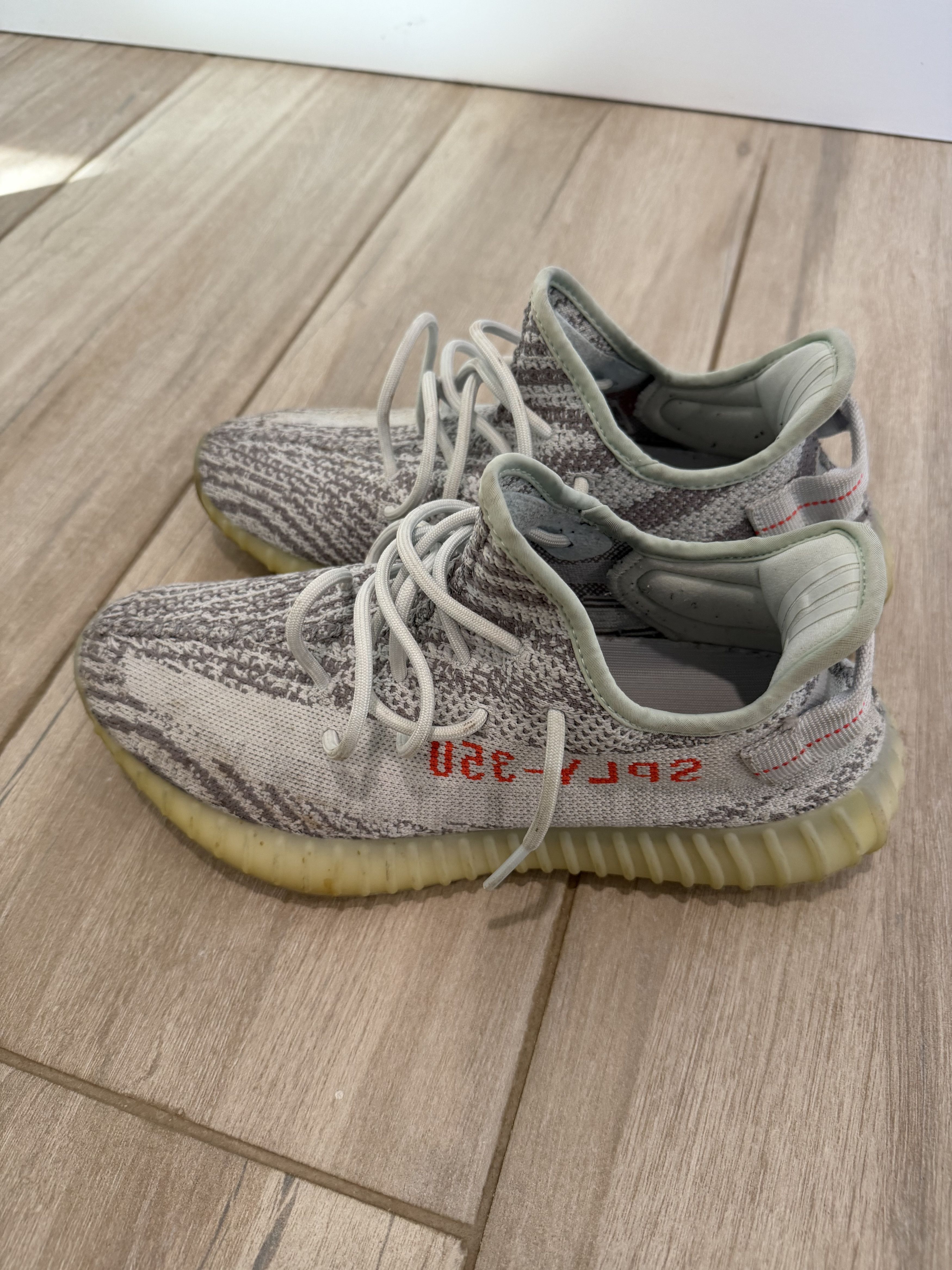 Yeezy adidas Yeezy Boost 350 V2 Low Blue Tint Size US 9.5 / EU 42-43 - 3 Thumbnail