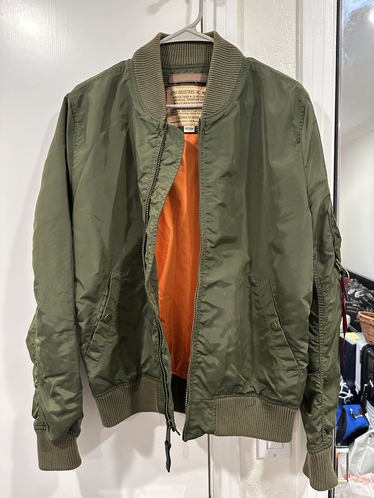 Alpha Industries Alpha Industries MA-1 Bomber Jacket Size US M / EU 48-50 / 2 - 6 Thumbnail