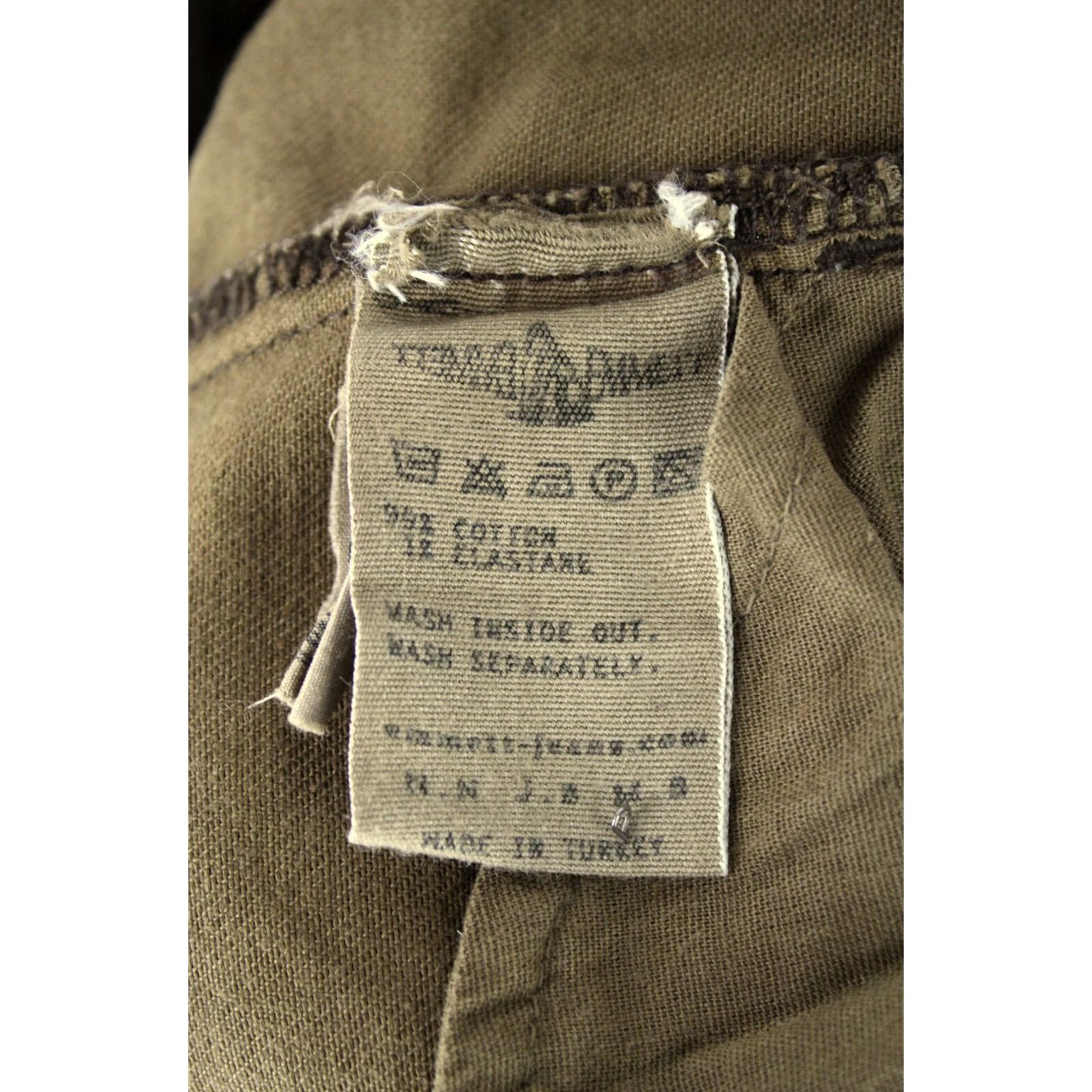 Emmett EMMETT Joe Jeans Men's Slim Fit Button Fly Logo Pockets Brown W34 Size US 34 / EU 50 - 6 Thumbnail