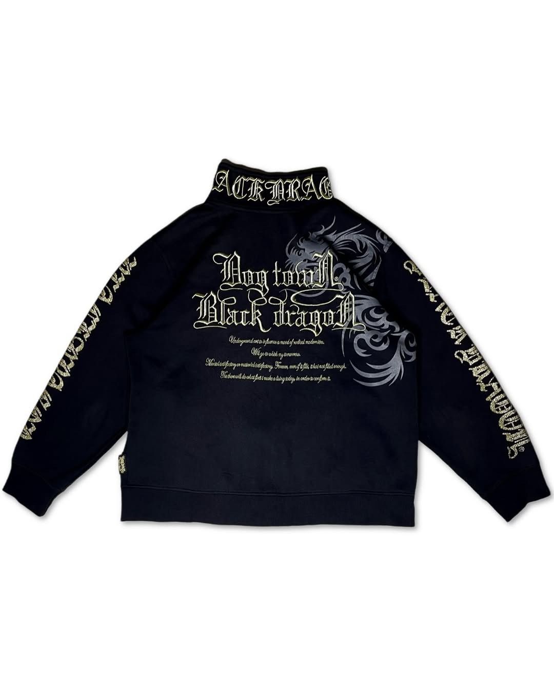 Dogtown ❌SOLD OUT❌ VTG DOGTOWN BLACK DRAGON TRACKTOP Size US XL / EU 56 / 4 - 3 Thumbnail