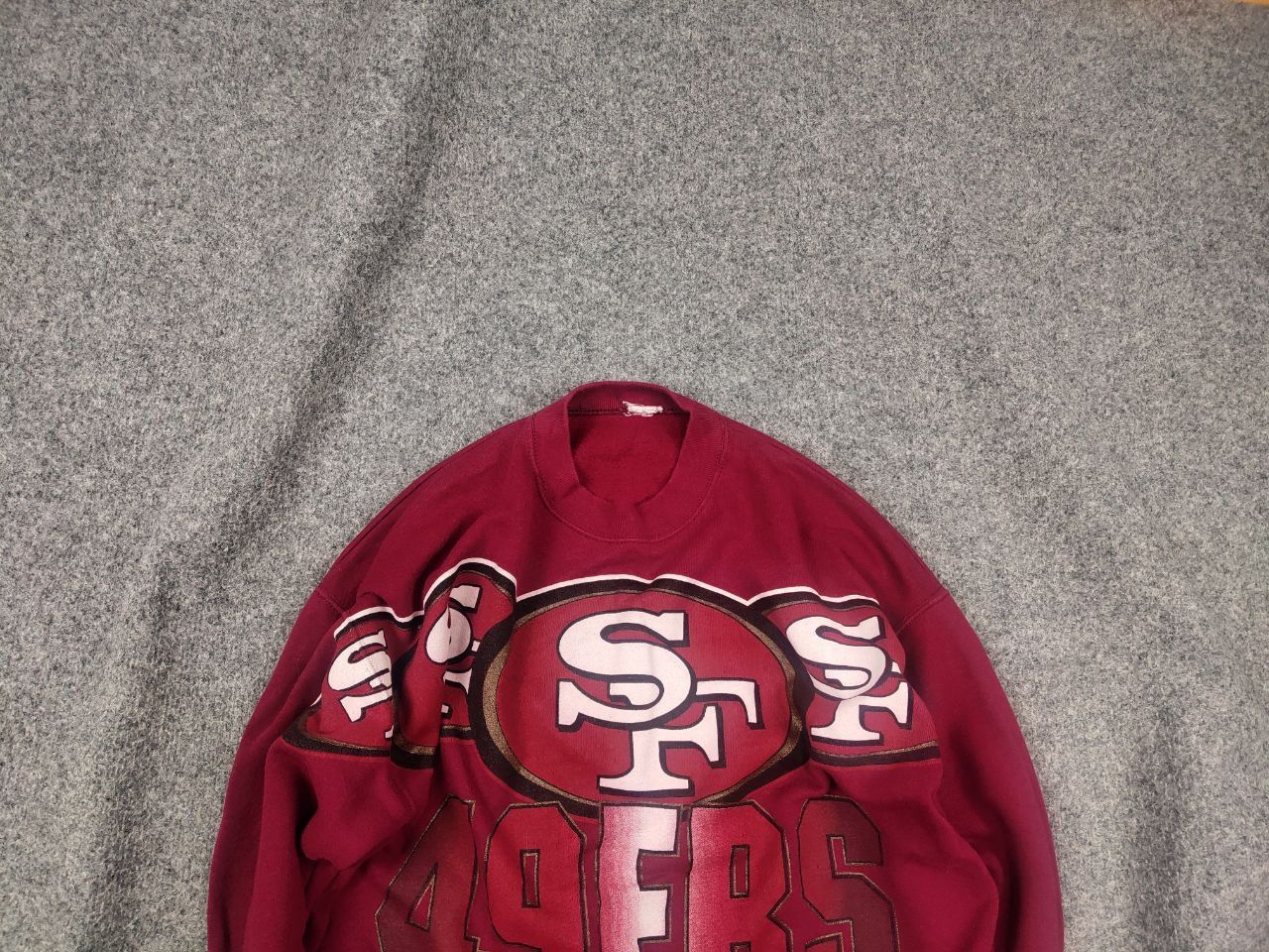 NFL Vintage 90's San Francisco 49ers NFL Big Logo Sweatshirt Size US M / EU 48-50 / 2 - 3 Thumbnail