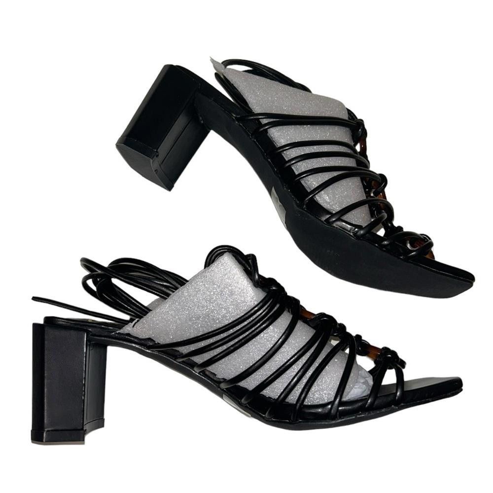 Lulus Lulus l NWT Finu Lace Up Heeled Sandals Size 9 Size US 9 / IT 39 - 6 Thumbnail