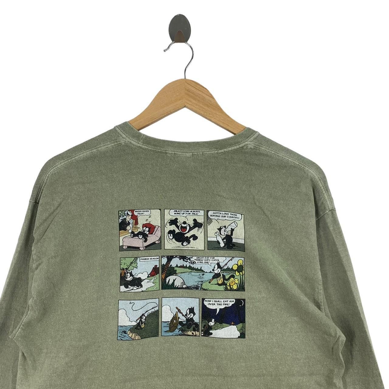 Other CREOLME FELIX THE CAT Comic Strip Cartoon Tee Shirt Top Size M / US 6-8 / IT 42-44 - 5 Thumbnail