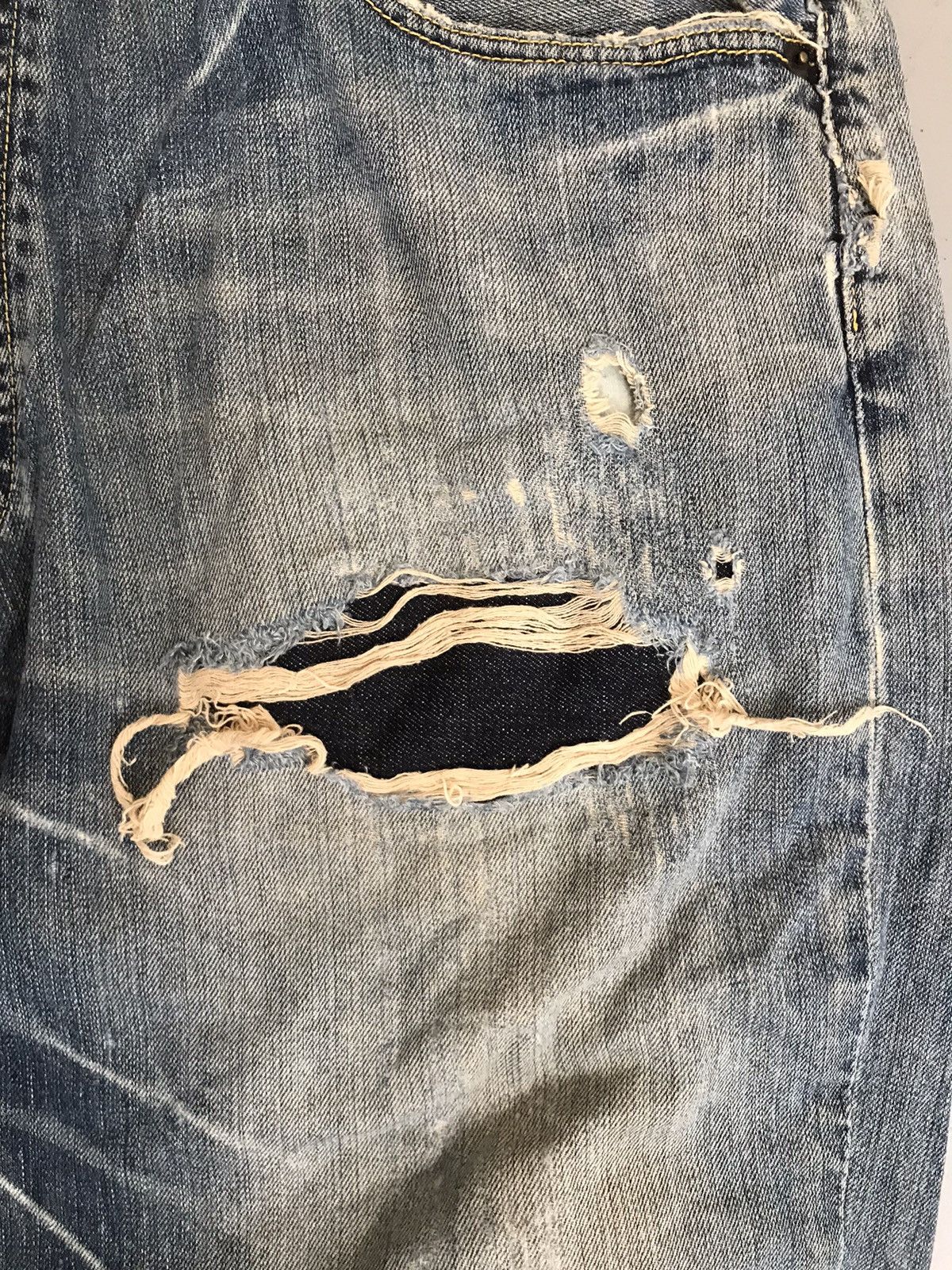 Ed Hardy × Vintage Vintage Ed hardy embroidered denim Size US 41 - 6 Thumbnail