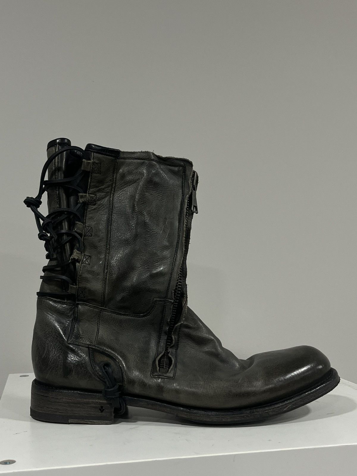 John Varvatos Engineer straight zip boot 9 Size US 9 / EU 42 - 12 Thumbnail