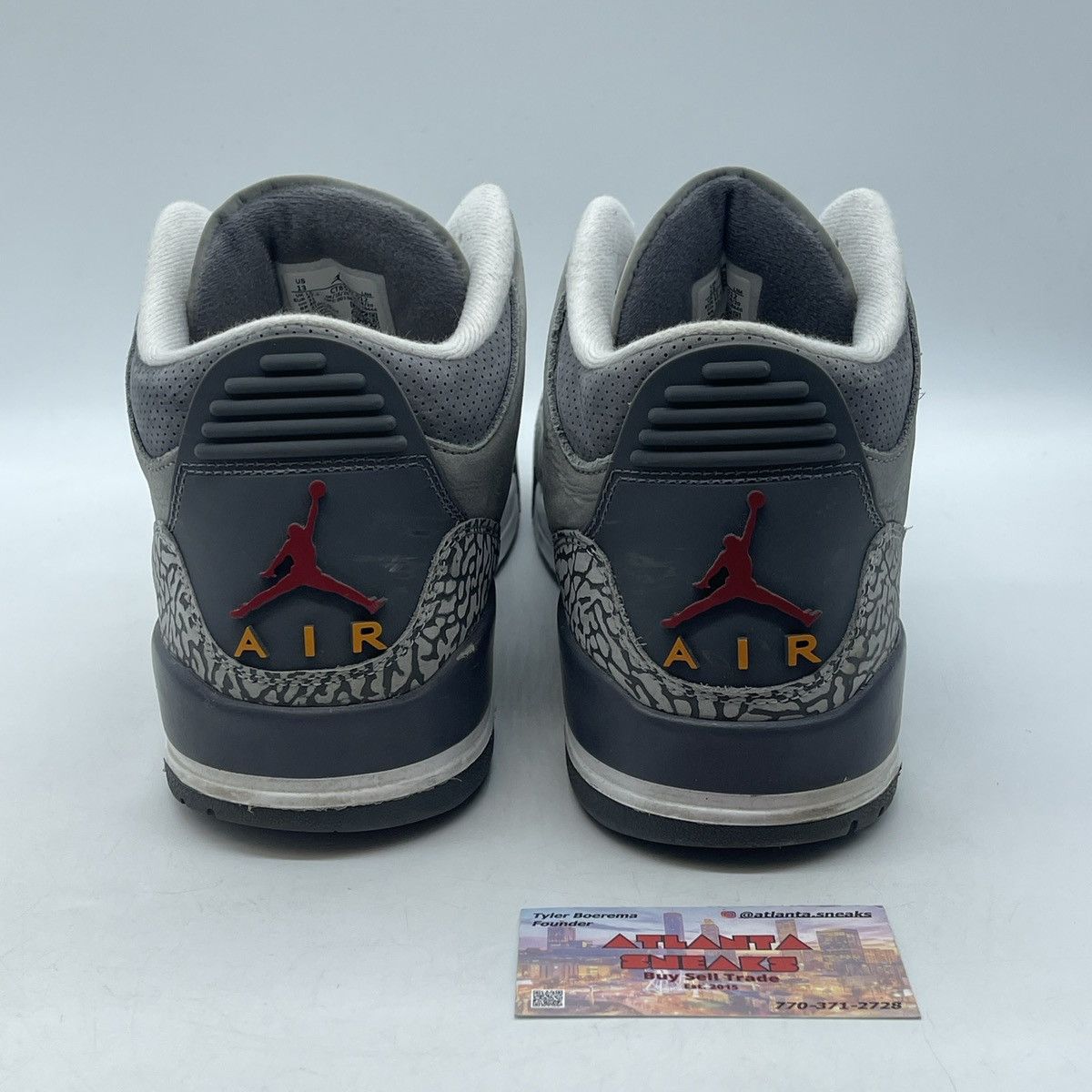 Jordan Brand Air Jordan 3 cool grey Size US 13 / EU 46 - 3 Thumbnail