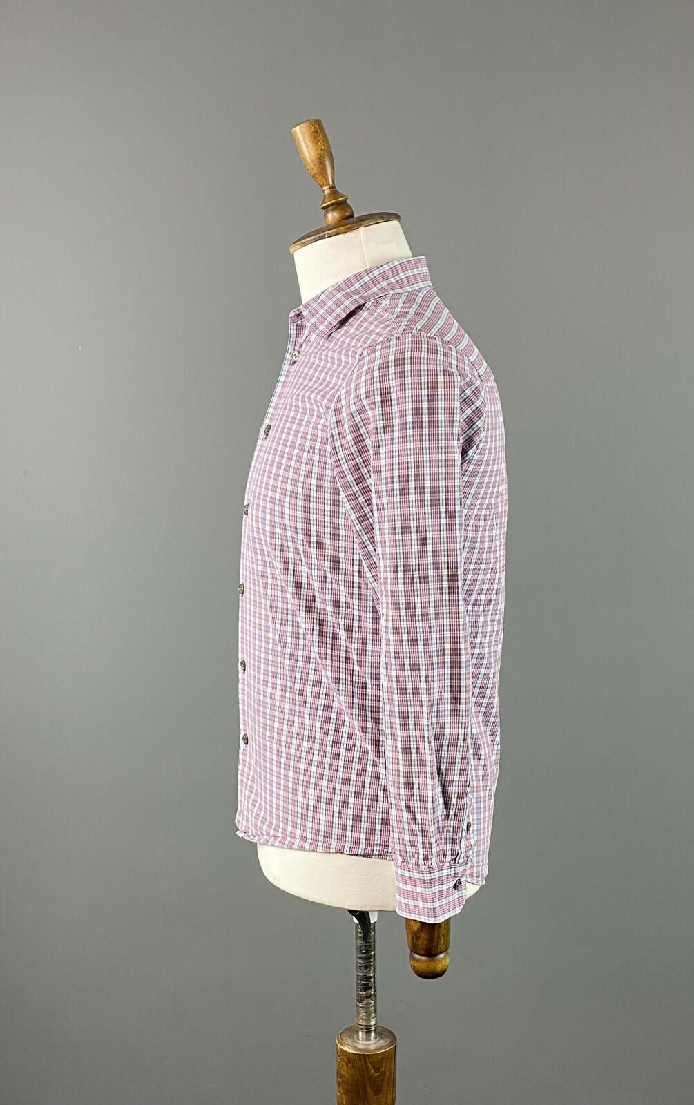 A.P.C. Men A.P.C. Multicolor Check Button Down Shirt Size S Size US S / EU 44-46 / 1 - 4 Thumbnail