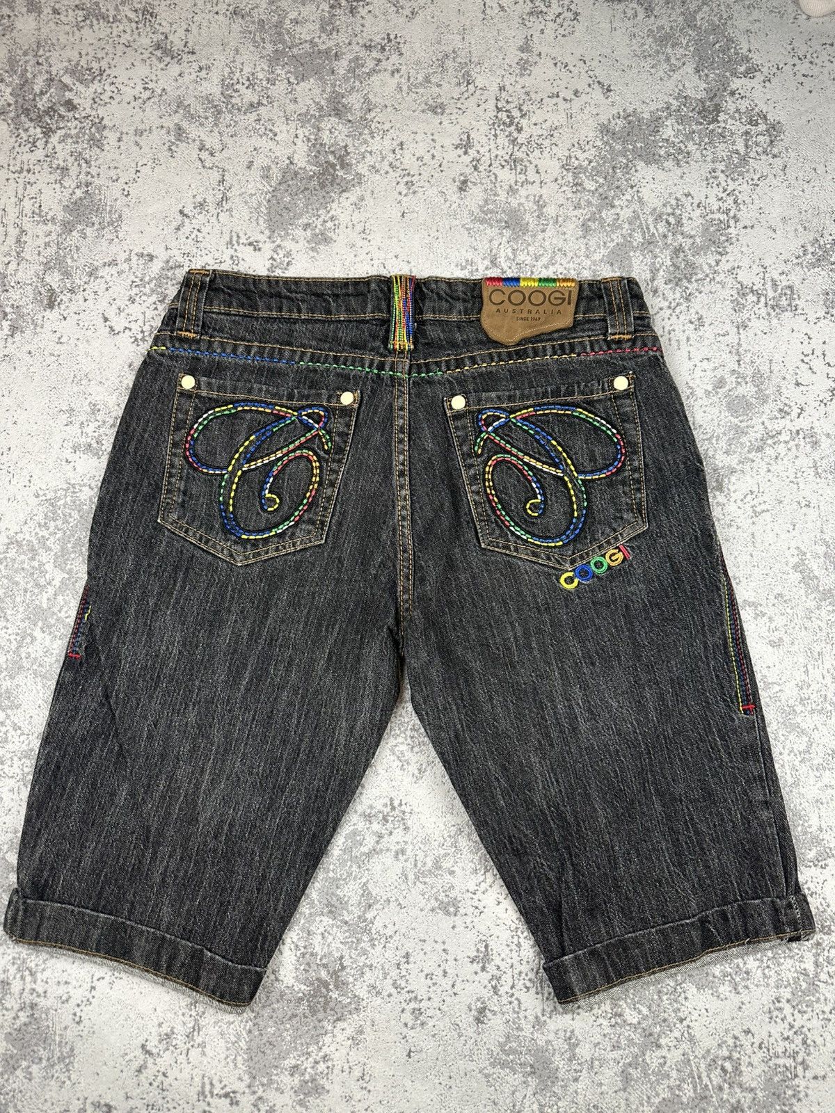 Coogi Denim Shorts COOGI Embroidered Vintage Grail Size US 32 / EU 48 - 3 Thumbnail